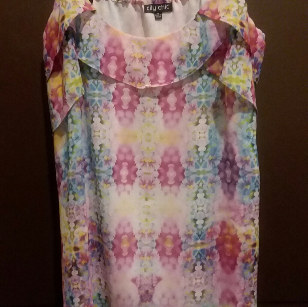 City Chic floral cami